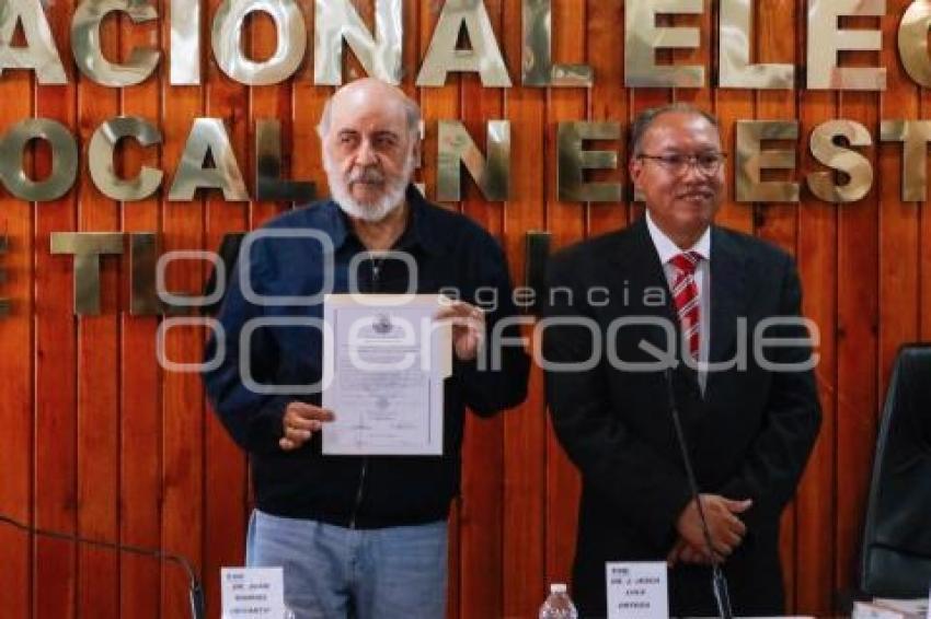 TLAXCALA . CONSTANCIA JOSÉ ANTONIO ÁLVAREZ