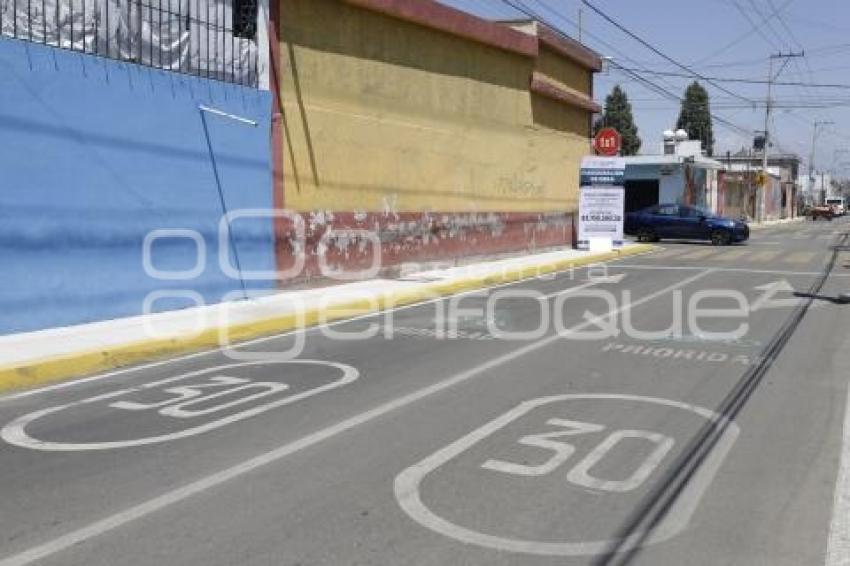 SAN PEDRO CHOLULA . OBRA PÚBLICA