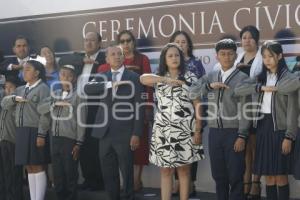 SAN ANDRÉS CHOLULA . CEREMONIA CÍVICA