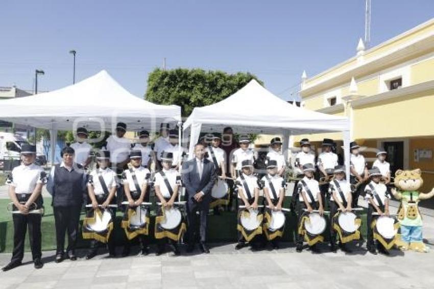 SAN ANDRÉS CHOLULA . CEREMONIA CÍVICA