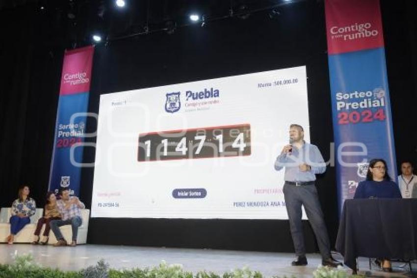 SORTEO PREDIAL 2024