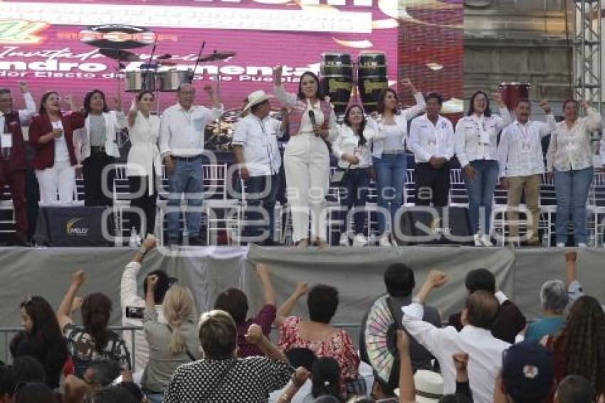 FIESTA POR LA DEMOCRACIA