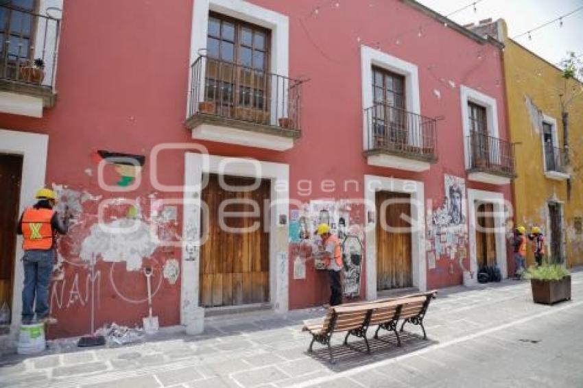 LOS SAPOS . LIMPIEZA DE FACHADAS