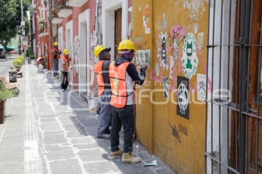 LOS SAPOS . LIMPIEZA DE FACHADAS