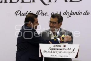 GOBIERNO ESTATAL . LIBERTAD DE EXPRESIÓN