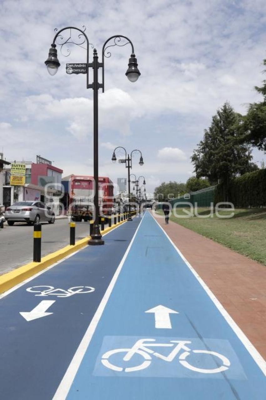 SAN ANDRÉS CHOLULA . CICLOVIA