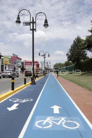 SAN ANDRÉS CHOLULA . CICLOVIA 