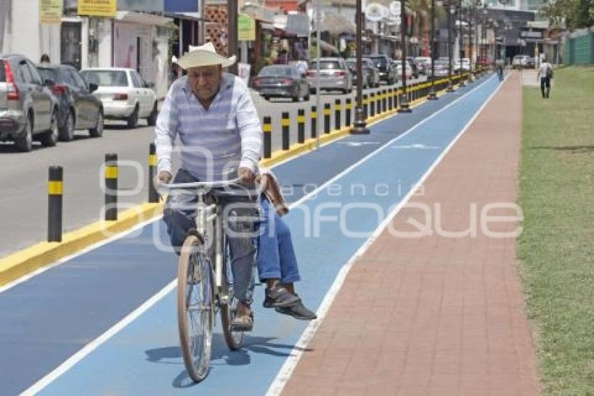 SAN ANDRÉS CHOLULA . CICLOVíA