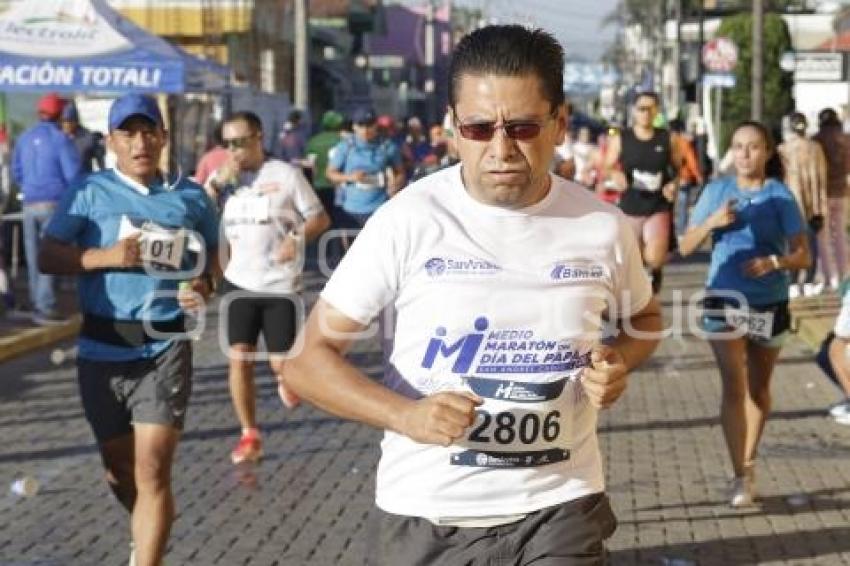 SAN ANDRÉS CHOLULA . MEDIO MARATÓN