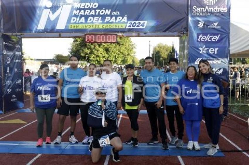 SAN ANDRÉS CHOLULA . MEDIO MARATÓN