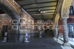 TLAXCALA . MURALES PALACIO GOBIERNO