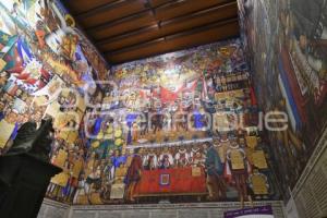 TLAXCALA . MURALES PALACIO GOBIERNO