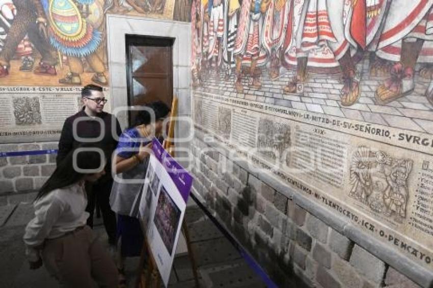 TLAXCALA . MURALES PALACIO GOBIERNO