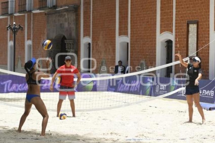 TLAXCALA . ENTRENAMIENTO VOLEIBOL
