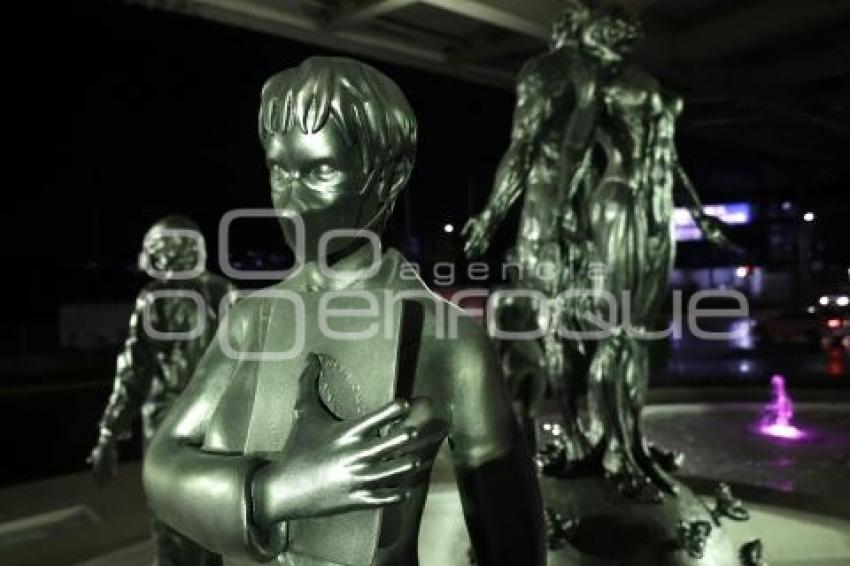 MONUMENTO HÉROES . COVID19