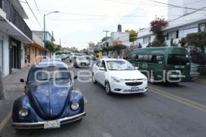 TLAXCALA . TRÁFICO VEHÍCULAR