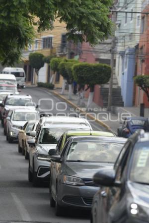 TLAXCALA . TRÁFICO VEHÍCULAR