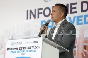 SAN ANDRÉS CHOLULA . INFORME DE RESULTADOS
