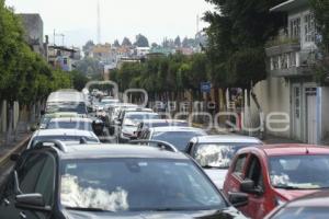 TLAXCALA . TRÁFICO VEHÍCULAR