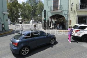 TLAXCALA . TRÁFICO VEHÍCULAR