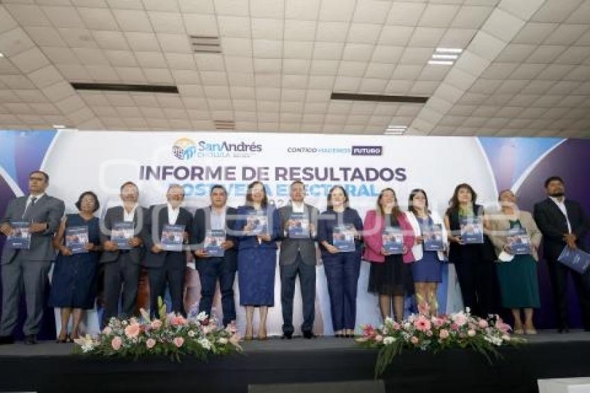 SAN ANDRÉS CHOLULA . INFORME DE RESULTADOS