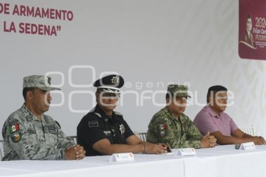TLAXCALA . DESTRUCCIÓN ARMAMENTO
