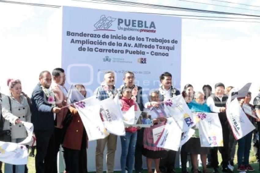 AMPLIACIÓN CARRETERA CANOA