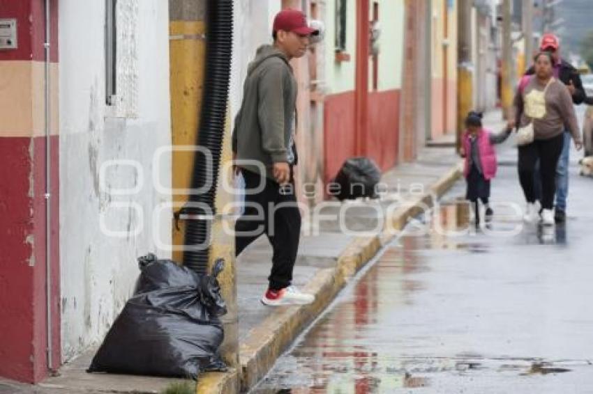 SAN PEDRO CHOLULA . BASURA