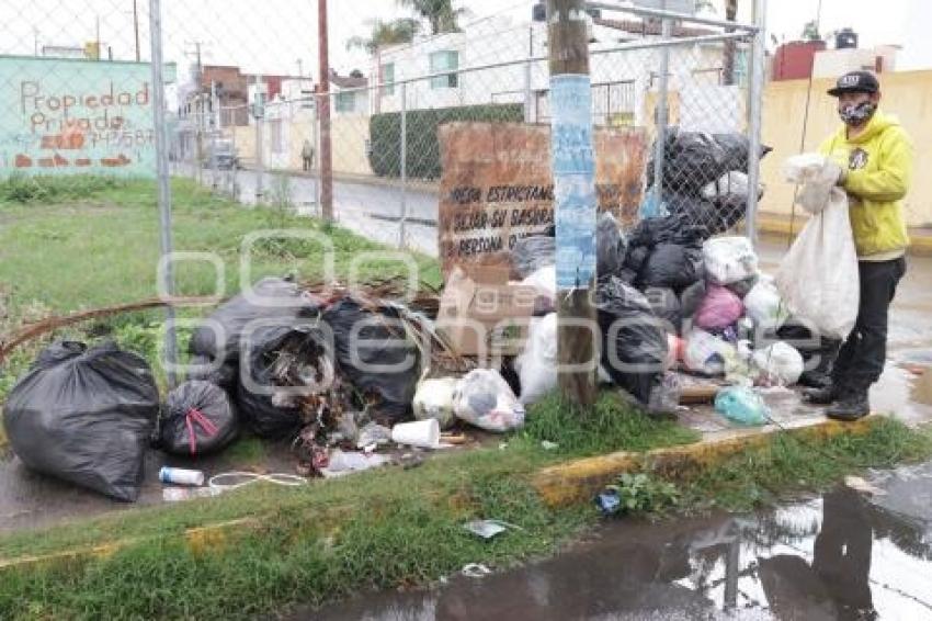SAN PEDRO CHOLULA . BASURA