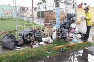 SAN PEDRO CHOLULA . BASURA