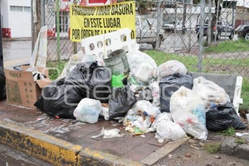 SAN PEDRO CHOLULA . BASURA