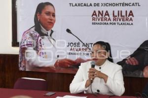 TLAXCALA . SENADORES MORENA