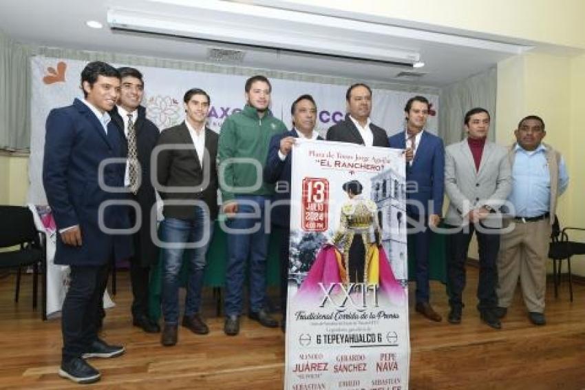 TLAXCALA . CORRIDA DE LA PRENSA