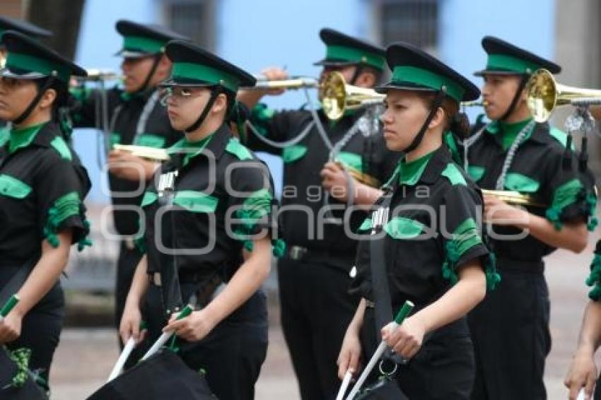 TLAXCALA . CONCURSO BANDAS GUERRA