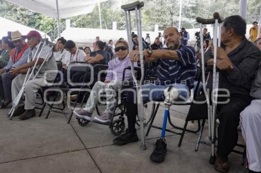 SEDIF . ENTREGA DE PRÓTESIS