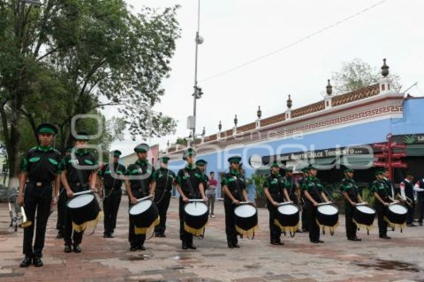 TLAXCALA . CONCURSO BANDAS GUERRA