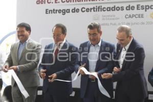 GOBIERNO ESTATAL . TECHADO ESCUELA