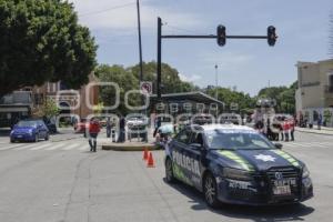 CIERRE VIAL . BULEVAR 5 DE MAYO