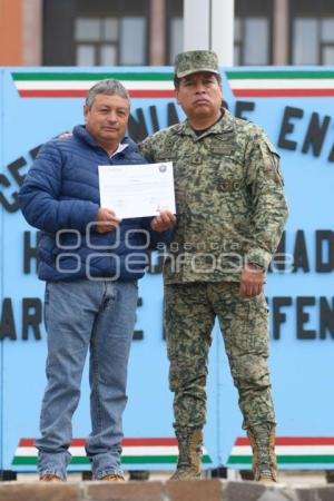 TLAXCALA . DONACIÓN HÍBRIDOS SEDENA
