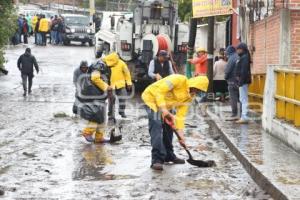 ATLIXCO . DESBORDAMIENTO RÍO