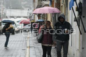 TLAXCALA . LLUVIA