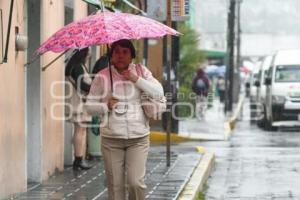 TLAXCALA . LLUVIA