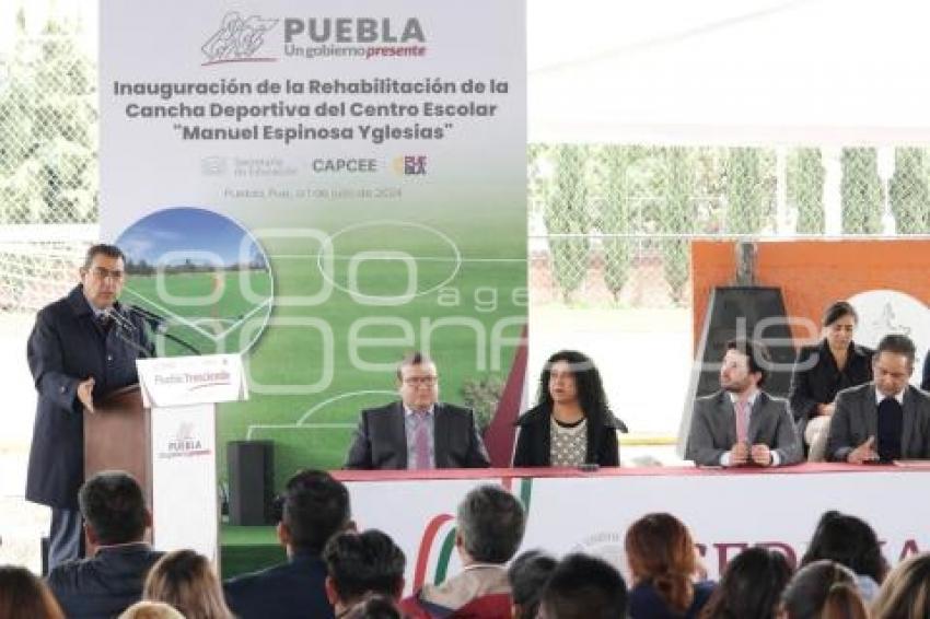 CANCHA DEPORTIVA CENTRO ESCOLAR ESPINOSA YGLESIAS
