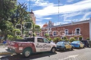 ATLIXCO . MANIFESTACIÓN TAXISTAS