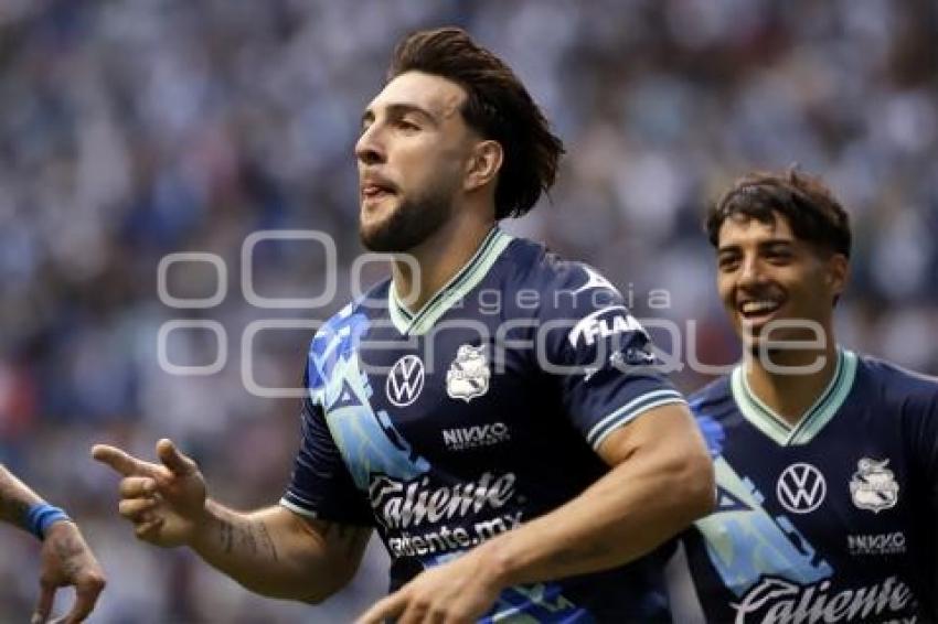 FÚTBOL . CLUB PUEBLA VS SANTOS