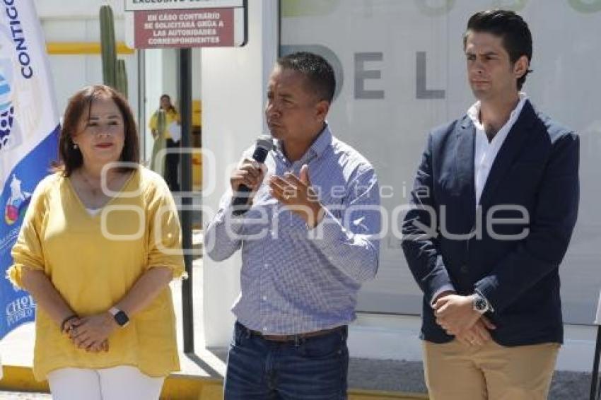 SAN ANDRÉS CHOLULA . CAMBIO DE DRENAJE