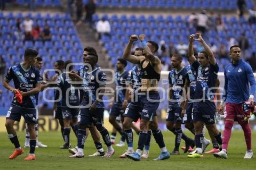 FÚTBOL . CLUB PUEBLA VS SANTOS