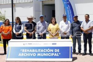 SAN ANDRÉS CHOLULA . ARCHIVO MUNICIPAL