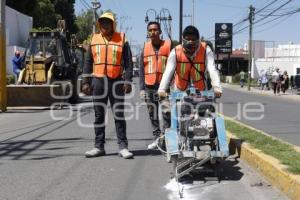 SAN ANDRÉS CHOLULA . CAMBIO DE DRENAJE