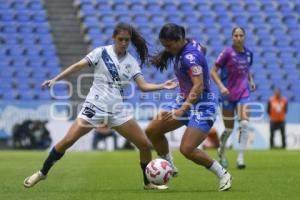 FÚTBOL FEMENIL . PUEBLA VS RAYADAS